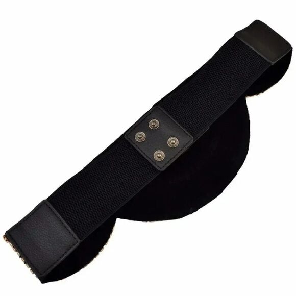 RAY GOLDEN Western Gypsy Boho Belt S/M 23-36” GOLD/MULTI - Picture 3 of 3